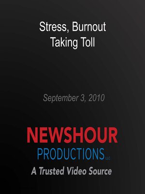 cover image of Stress, Burnout Taking Toll